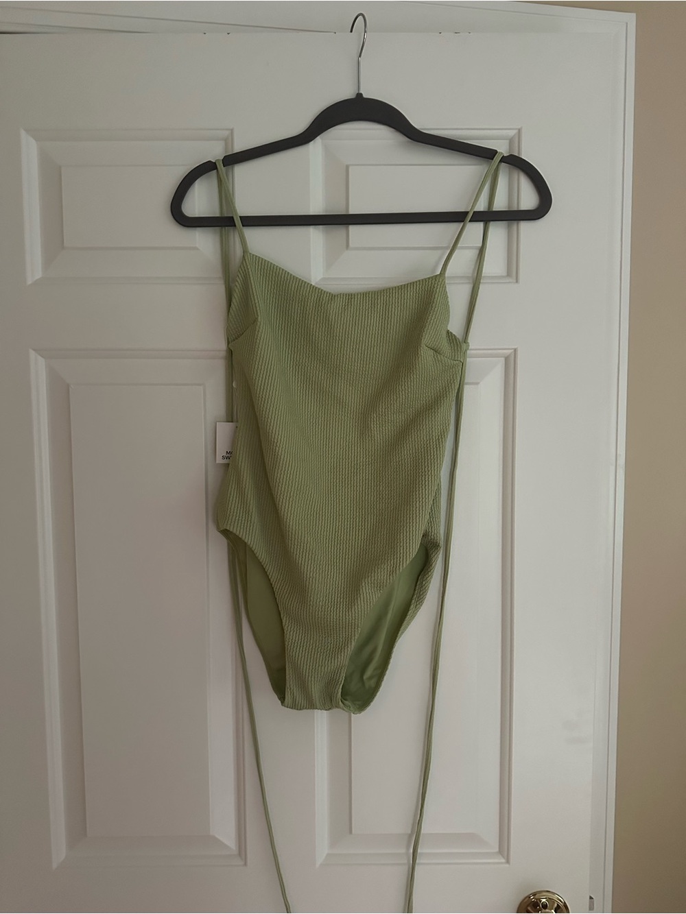 Monday Swimwear Green One Piece Size M